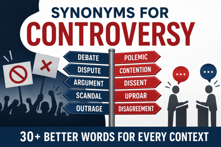 synonyms for controversy