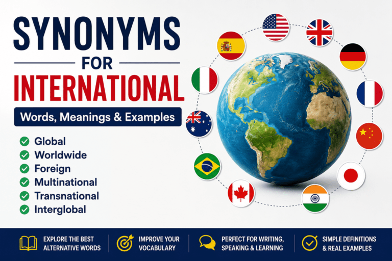 synonyms for international