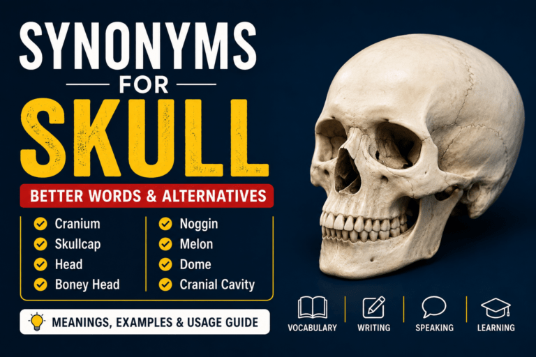 synonyms for skull
